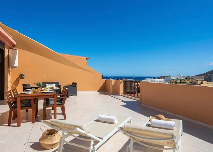 Medano4you Alex Sunset Lounge Penthouse Lejlighed El Médano